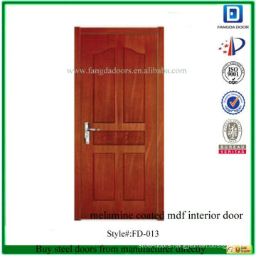 Fangda mdf pvc coated interior room door